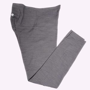 Lululemon Align Cropped Leggings Gray Size 6